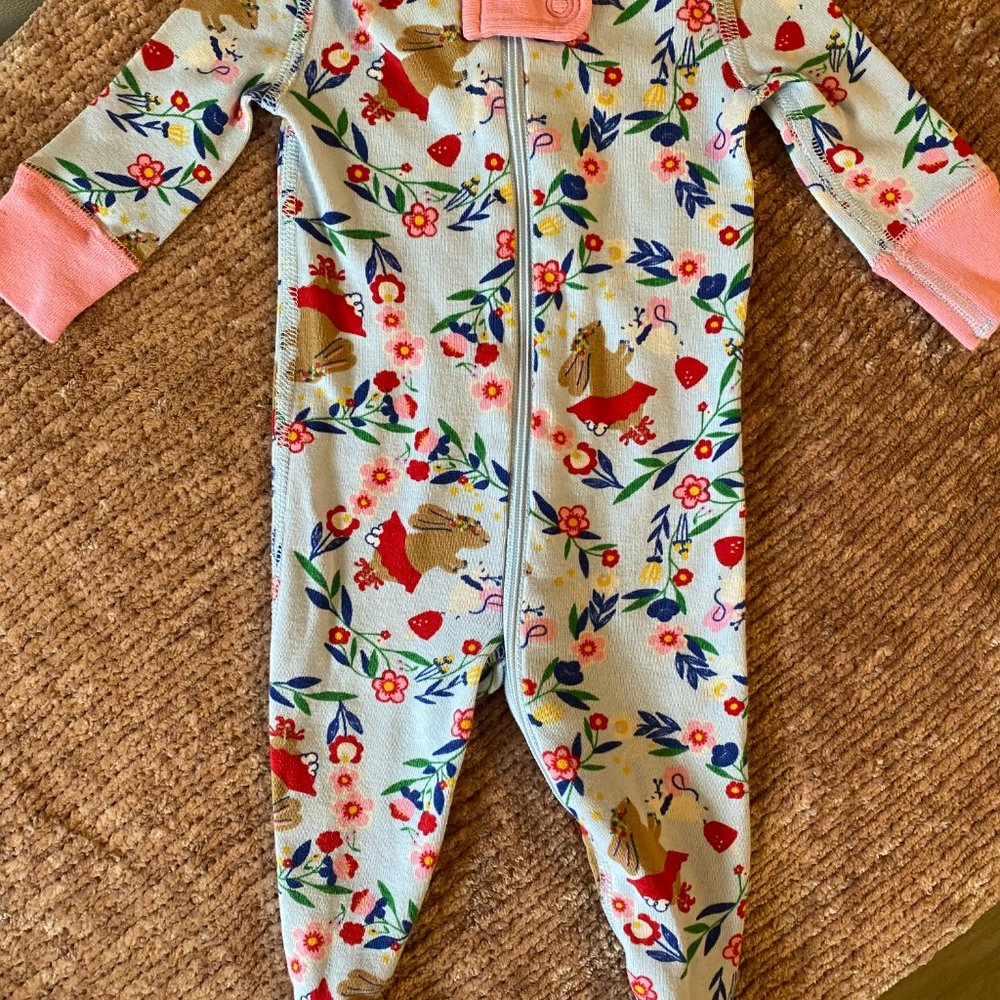 Hanna Anderson Rabbit Onesie - Newborn